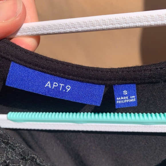 Apt. 9 Black Maxi Dress with Lace Detail - Picture 4 of 4